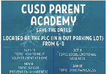 CUSD Parent Academy